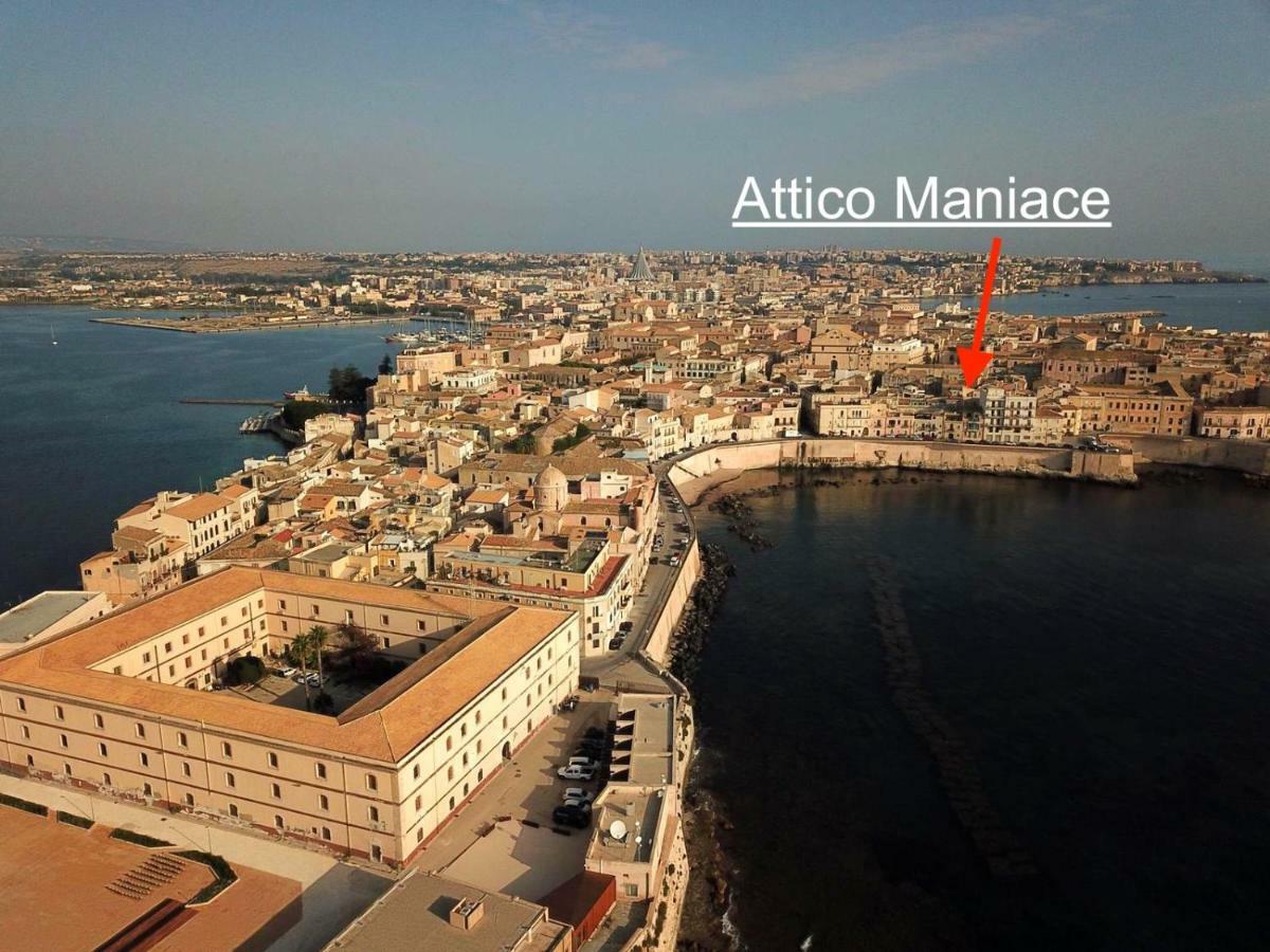 锡拉库扎Attico Maniace公寓 外观 照片